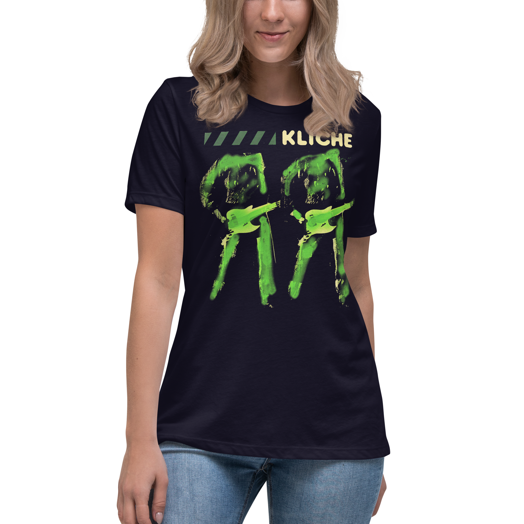 Kliché 1979 - Kvinde T-Shirt - HUGShop Kvinde T-Shirt Havets blå / Small