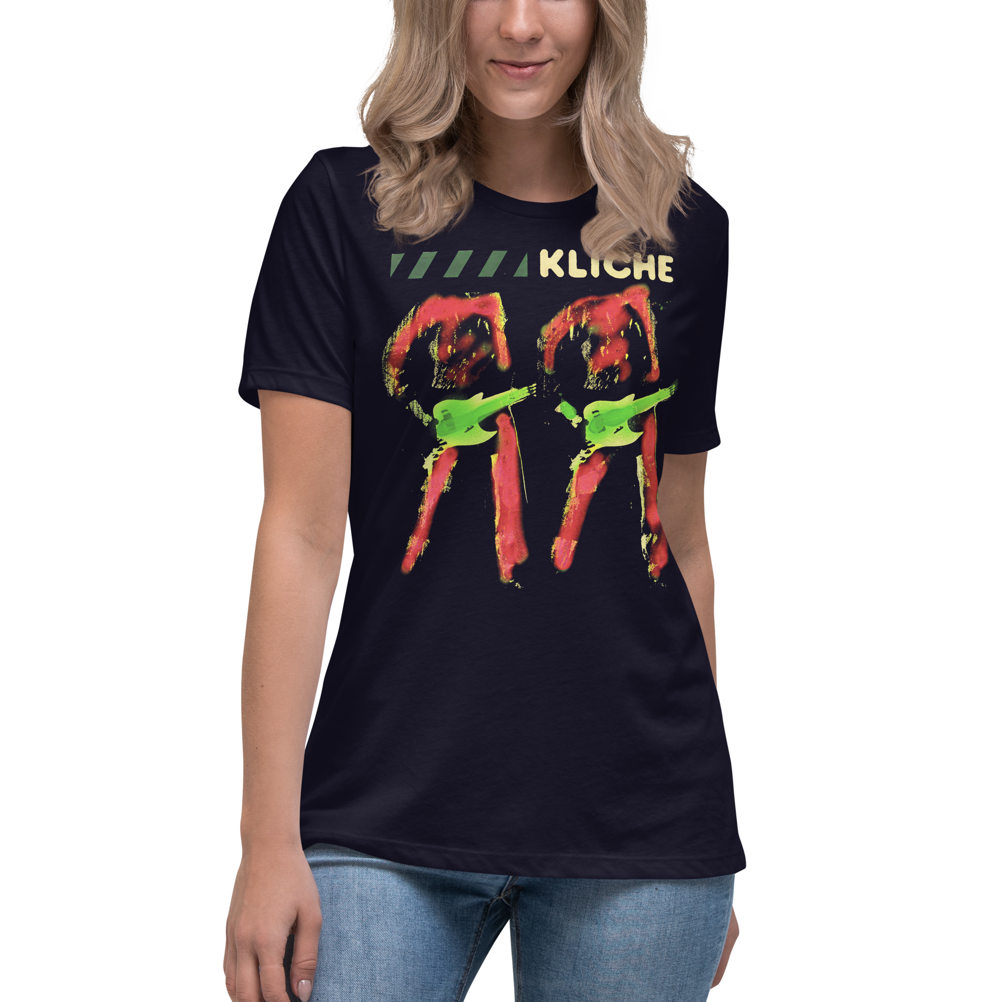 Kliché 1979 - Kvinde T-Shirt - HUGShop Kvinde T-Shirt Havets blå / Small