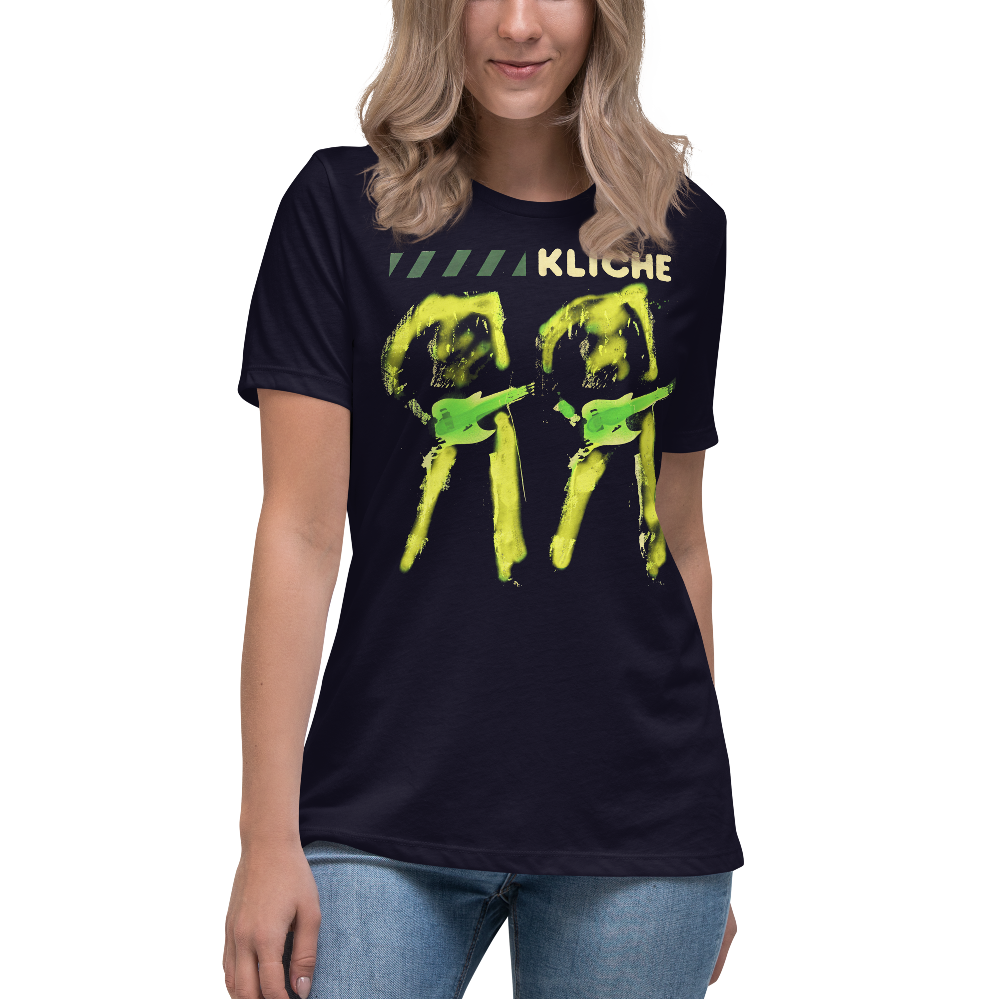 Kliché 1979 - Kvinde T-Shirt - HUGShop Kvinde T-Shirt Havets blå / Small