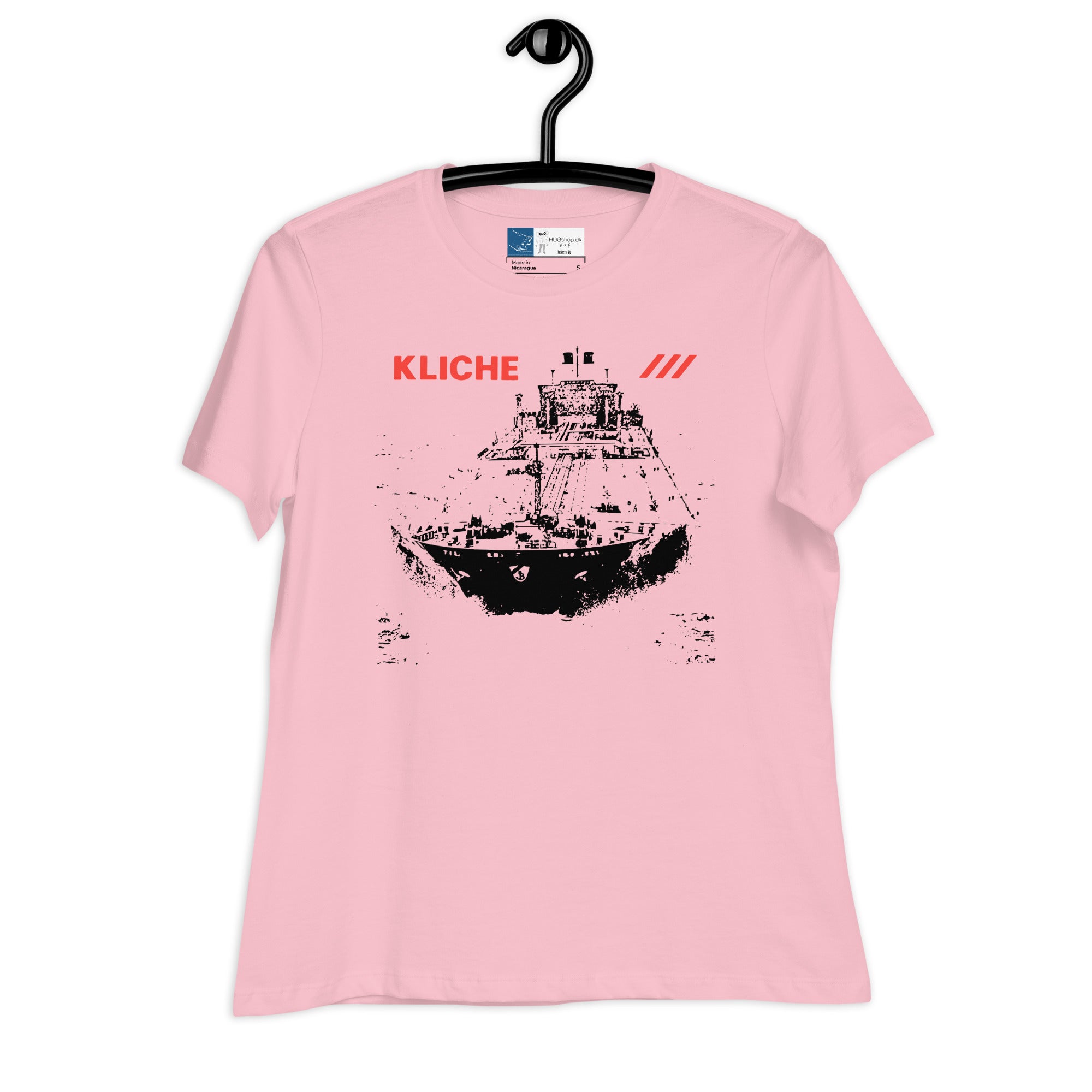Supertanker Kvinde T-Shirt - HUGShop Pink / Small