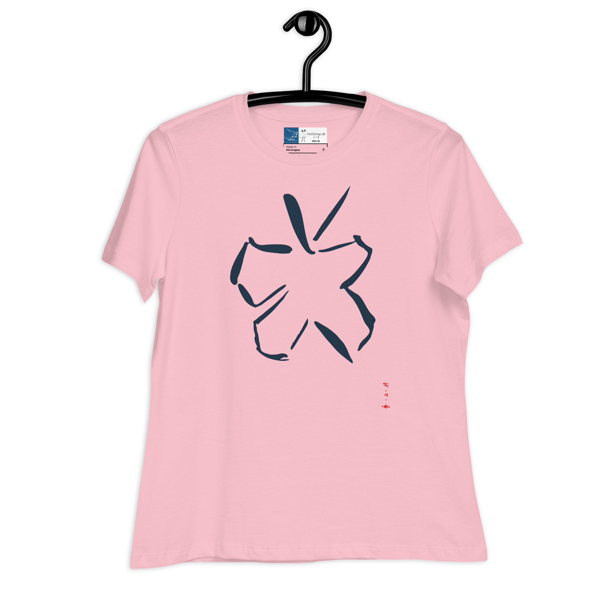 Kysser Himlen Farvel - Kvinde T-Shirt - HUGShop Kvinde T-Shirt Pink / Small