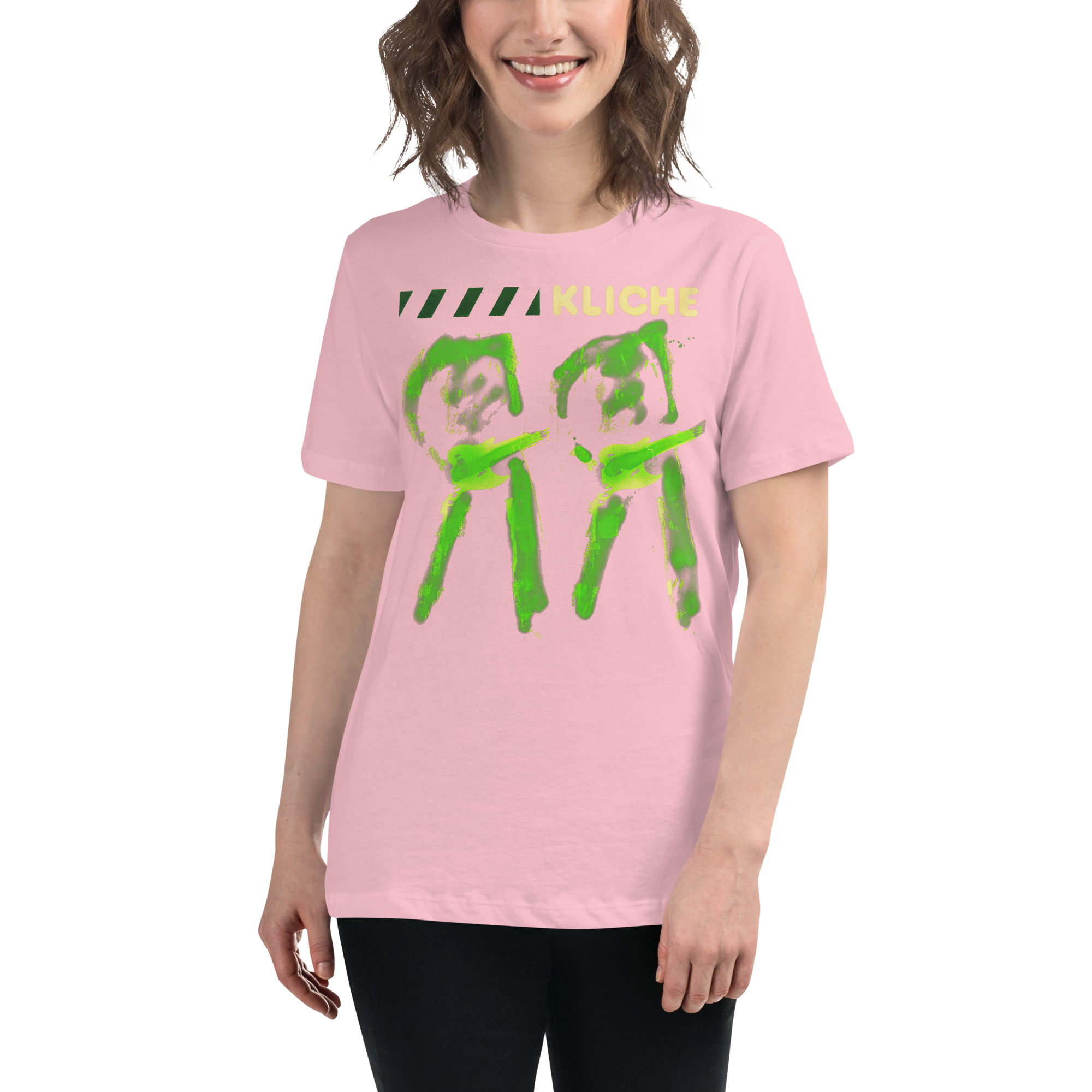 Kliché 1979 - Kvinde T-Shirt - HUGShop Kvinde T-Shirt Pink / Small