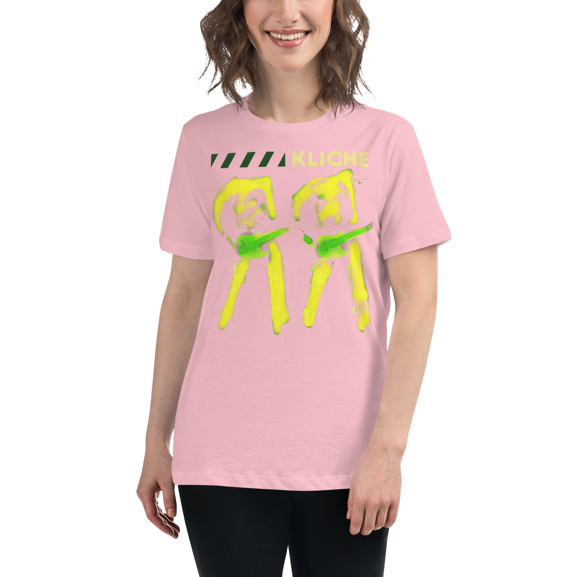 Kliché 1979 - Kvinde T-Shirt - HUGShop Kvinde T-Shirt Pink / Small
