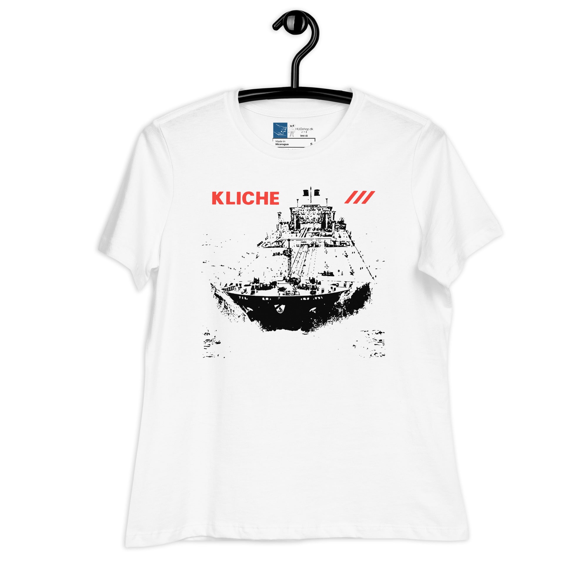 Supertanker Kvinde T-Shirt - HUGShop Hvid / Small