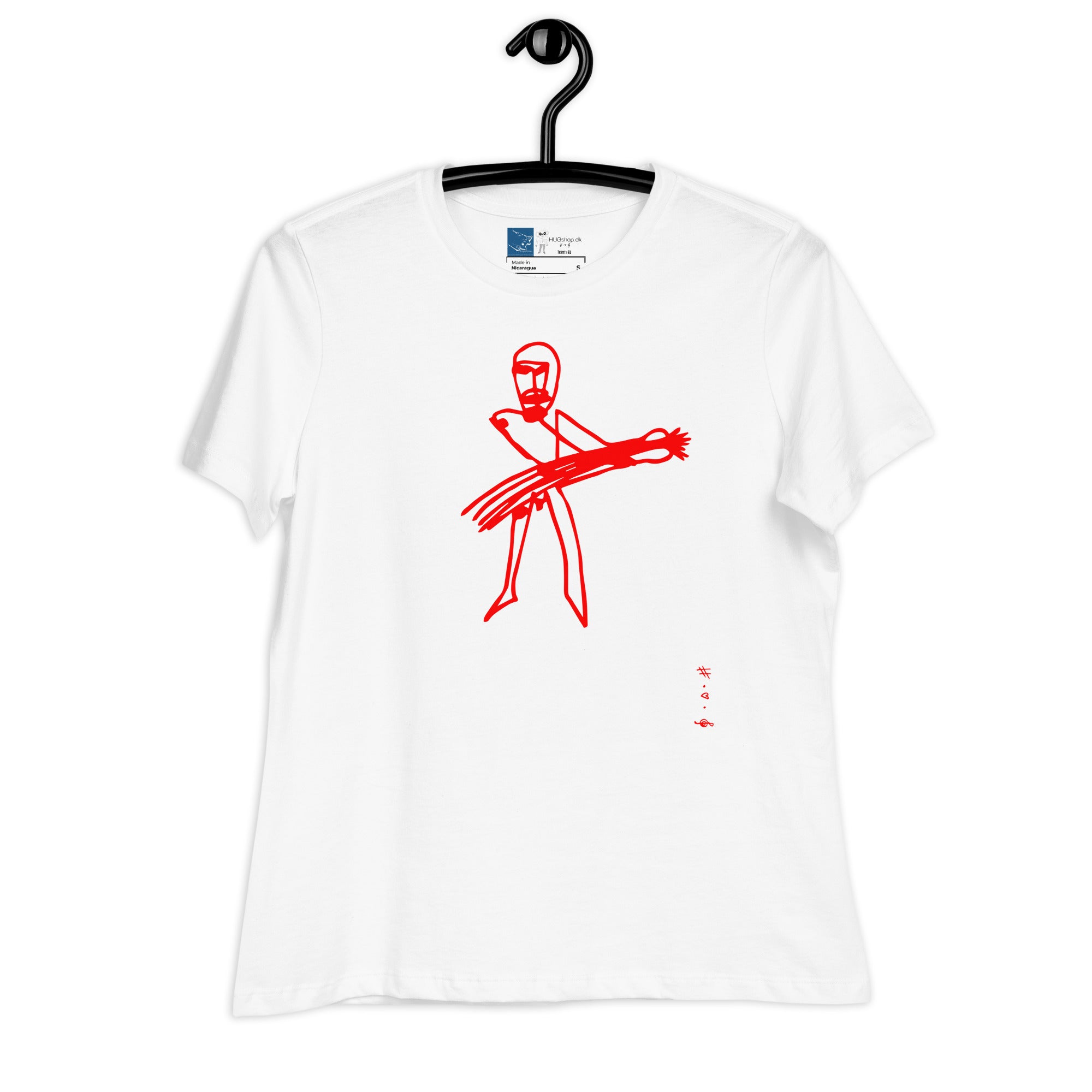 Save Me From This Rock 'n Roll - Kvinde T-Shirt - HUGShop Kvinde T-Shirt Hvid / Small