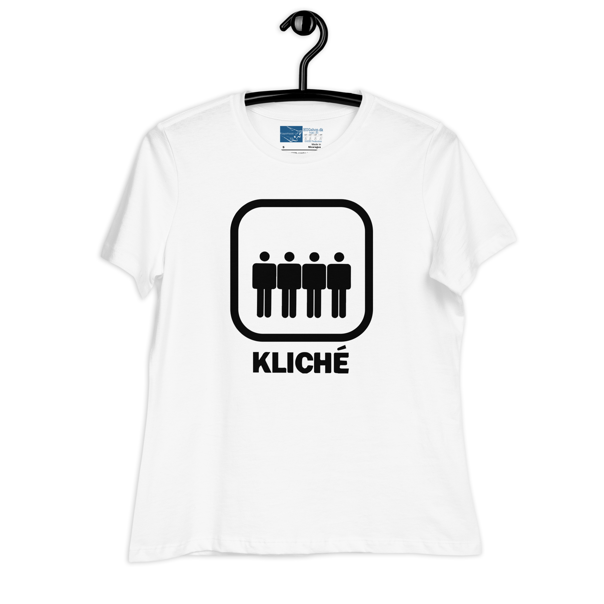 Okay Okay Boys - Kvinde T-Shirt - HUGShop Kvinde T-Shirt Hvid / Small